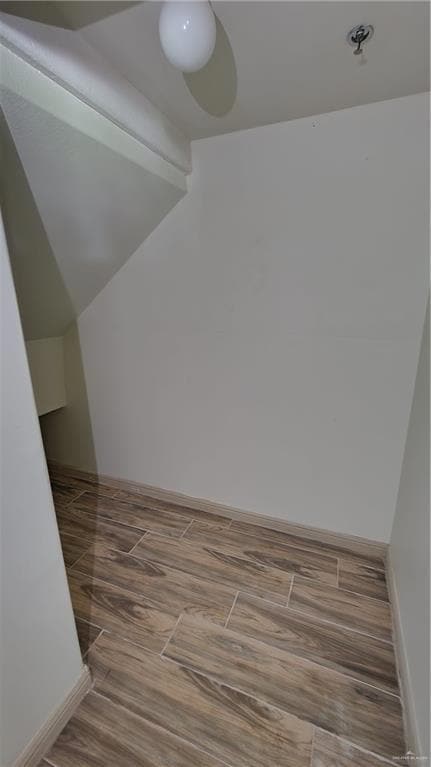 Storage room located under the stairs