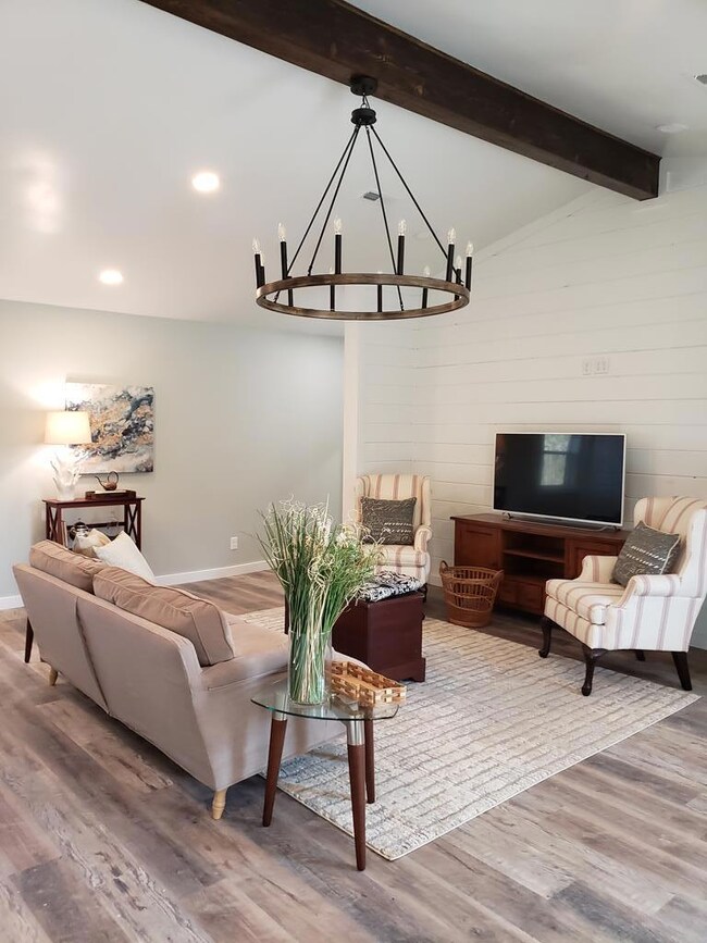 large, open family room