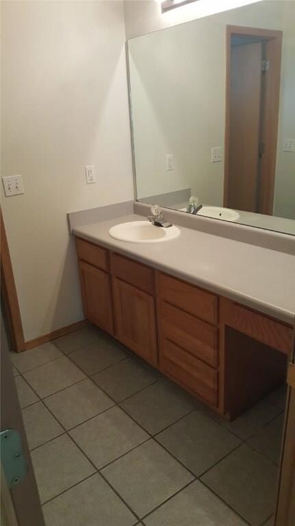 Master Bath with Large Vanity, and an even larger walk in closet