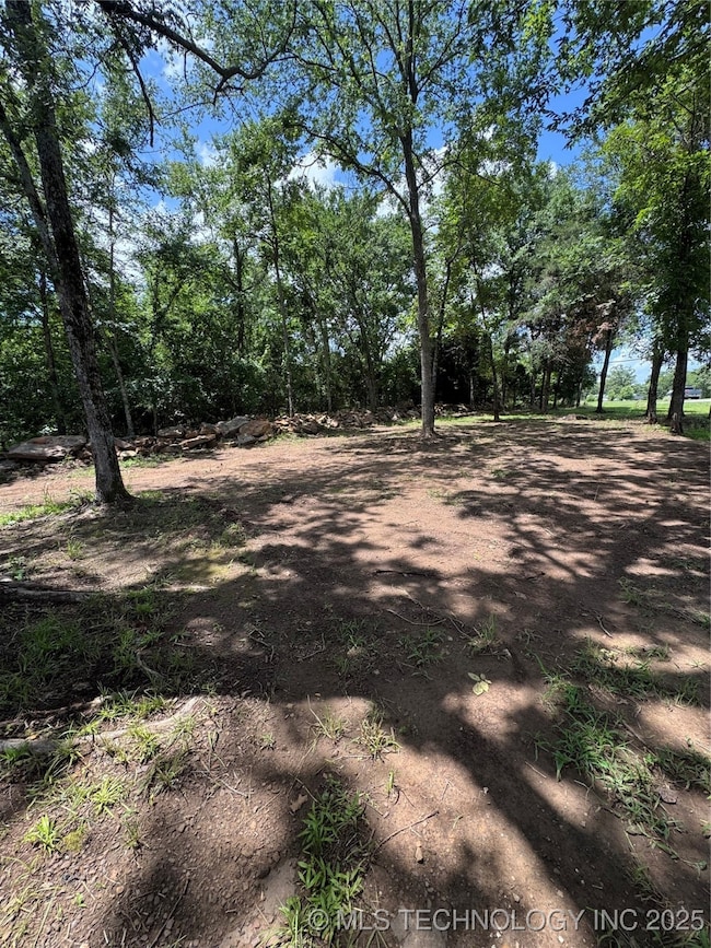 North side of property
