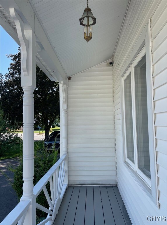 Side porch