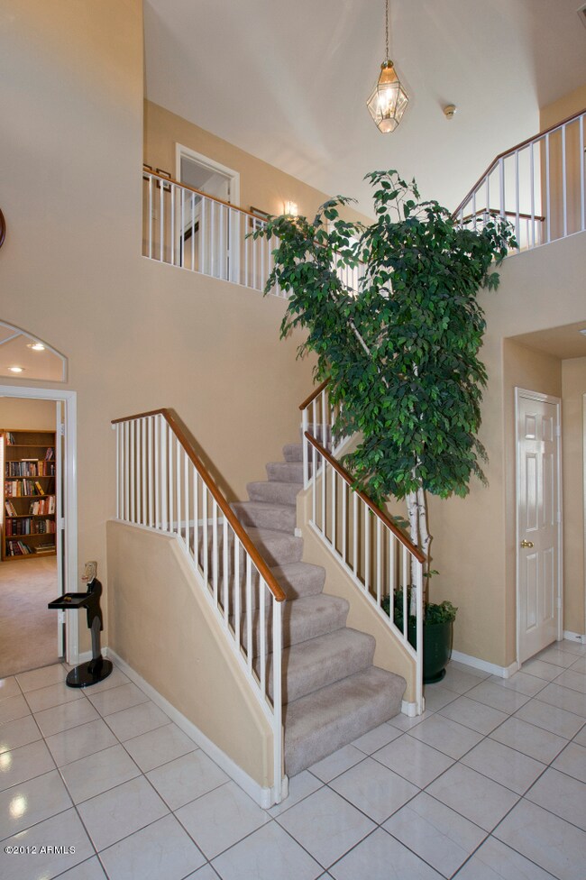 Spacious Foyer with Staircase