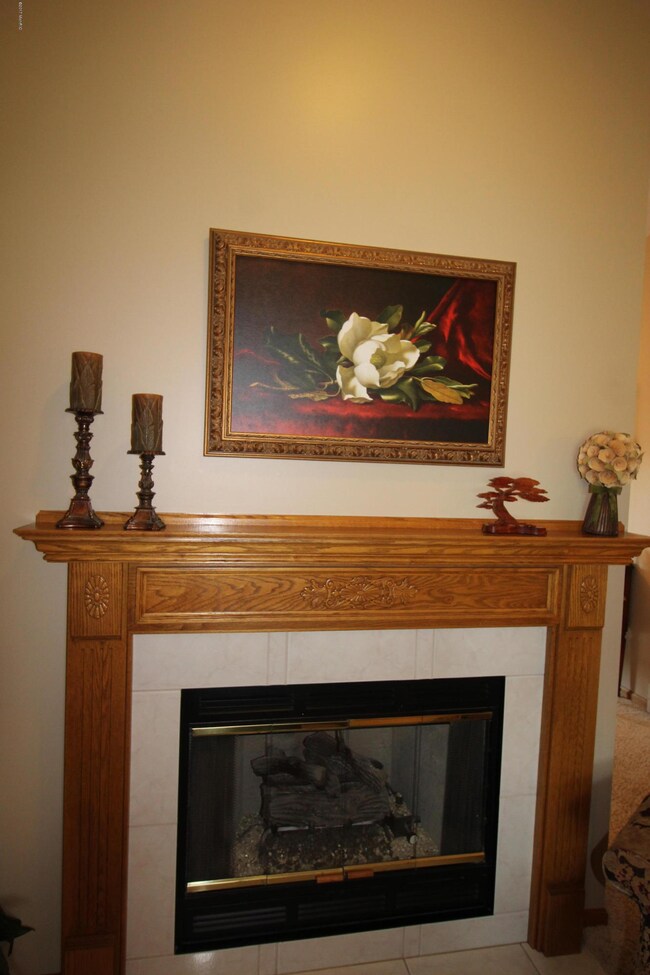 gas fireplace in great room