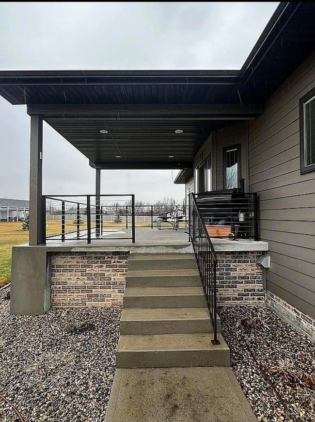 Back patio