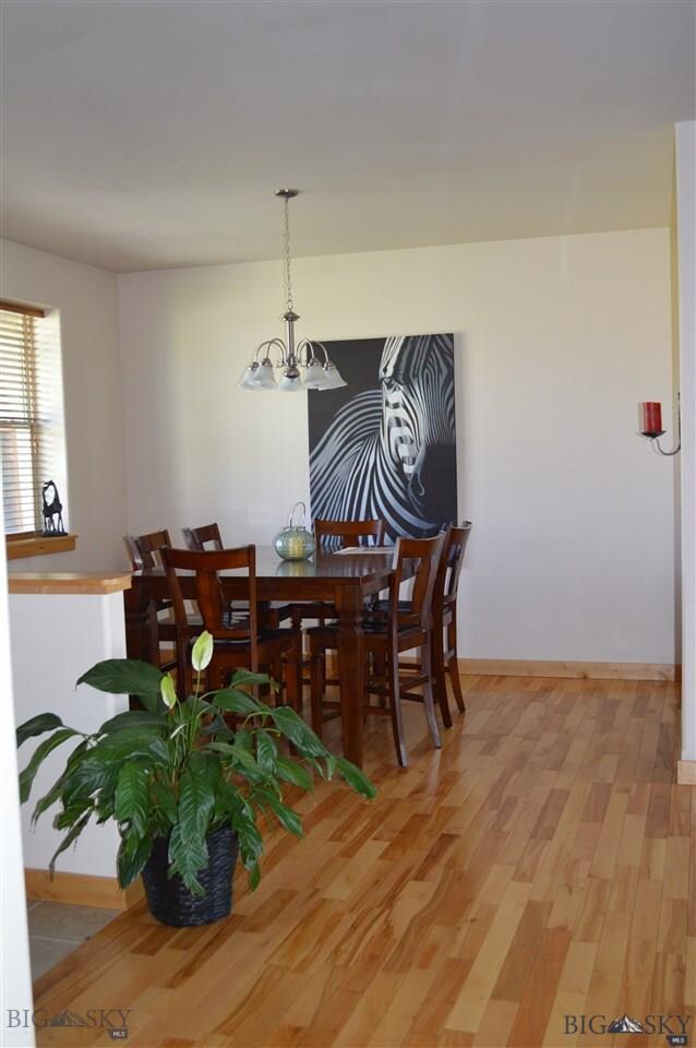 Formal dining area