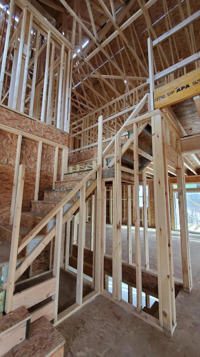 Foyer staircase
