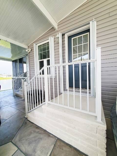 Carport Entry