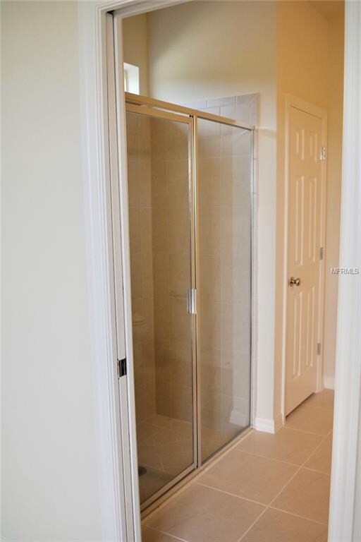 Master Bathroom - Glass Enclosed Shower