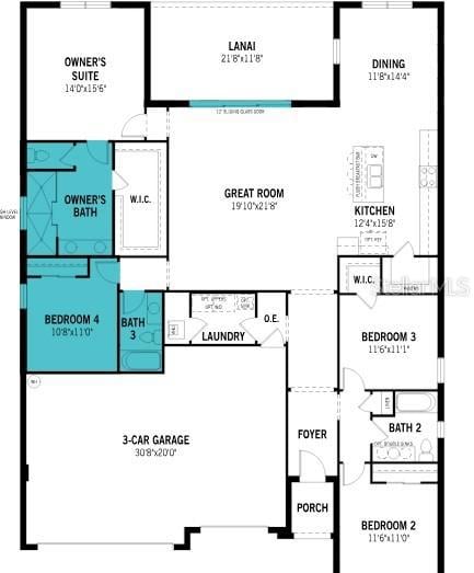 Waterbrooke Lot 1063 Floorplan