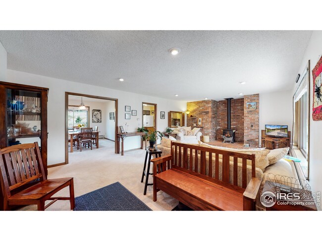 Bright and airy space is very comfy