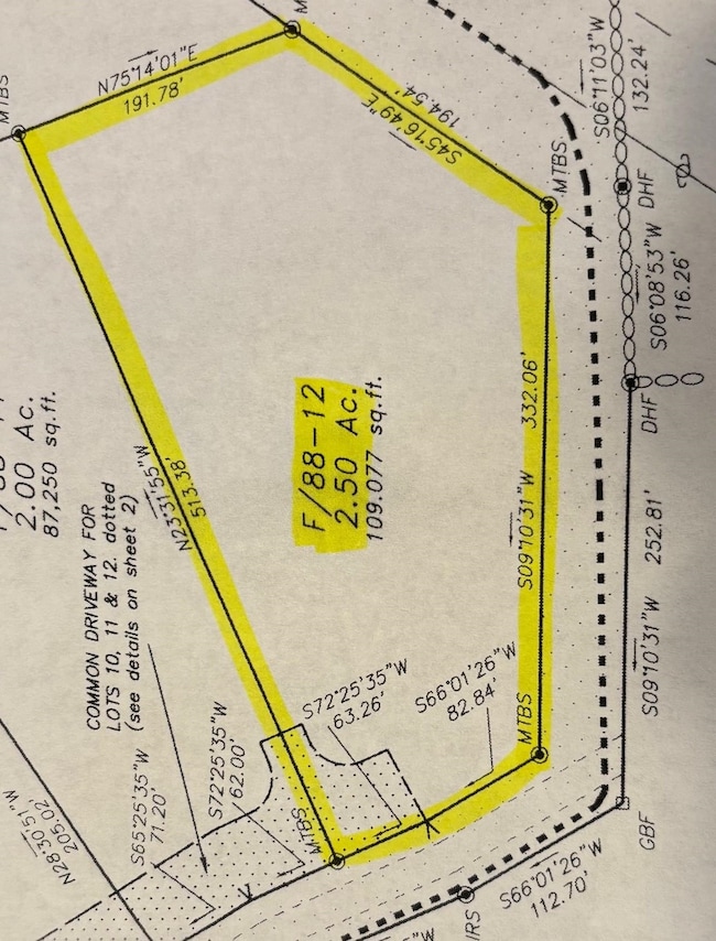 Lot F-88-12 2.5 Acres