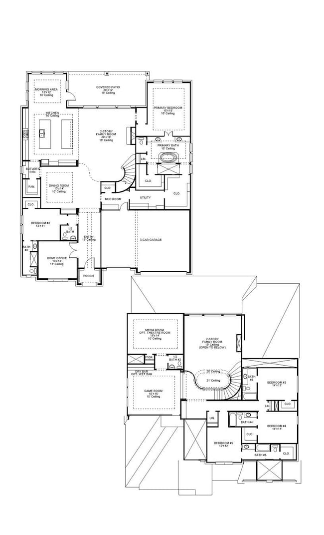 View of floor plan / room layout