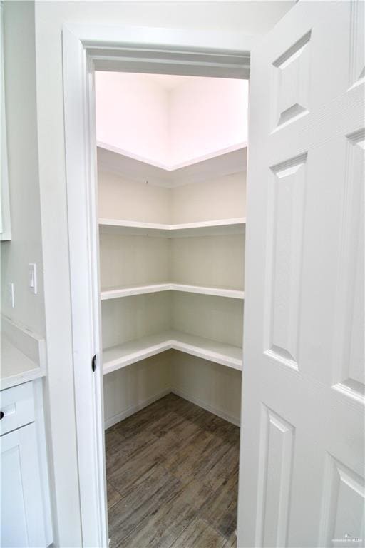 View of storage area