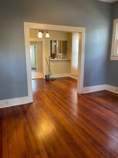 Living Area looking into breakfast area