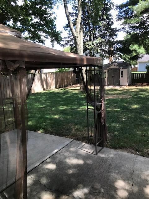 includes patio and shed