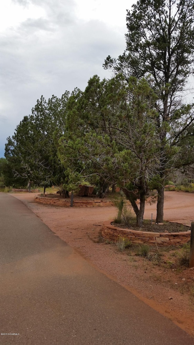 Flat entrance to lot