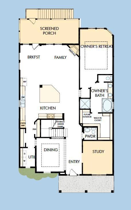 2117 Malcolm floor plan 1
