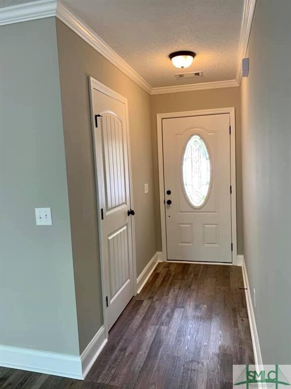 Foyer Entrance ~ Coat Closet ~ Crown Molding