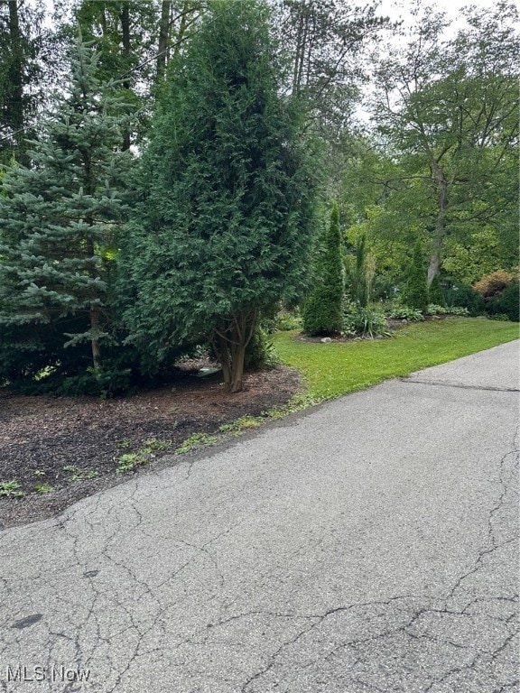 View of asphalt road