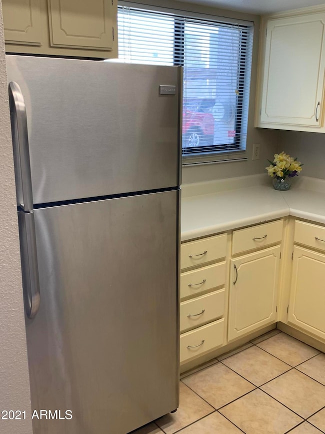 Stainless Fridge Included