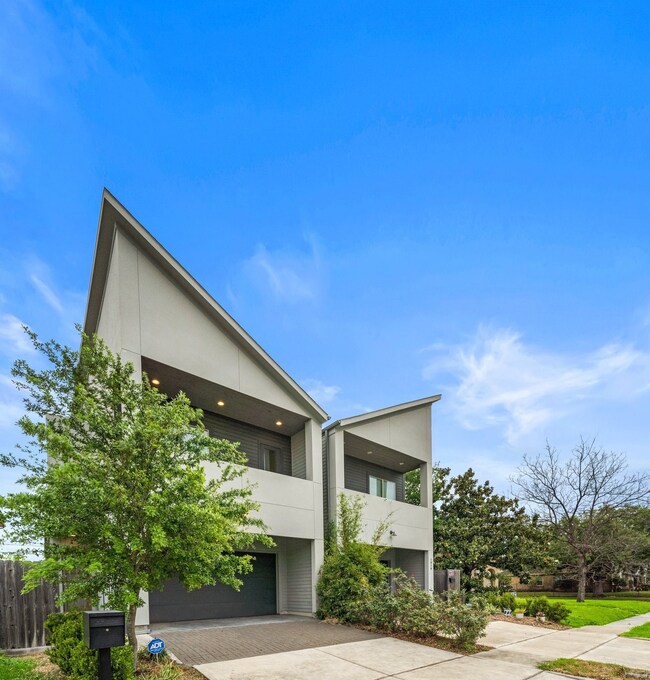 Two story, detached with private driveway.