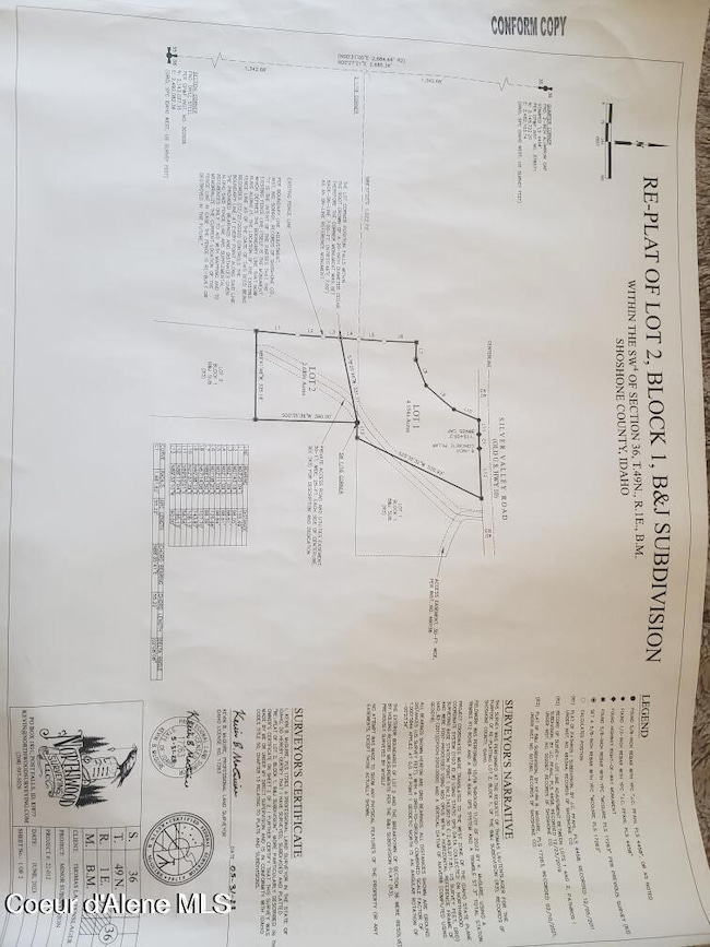 Lot 2 of the Replat of Lot 2 Blk 1, Kingston, ID 83839 - photo 2