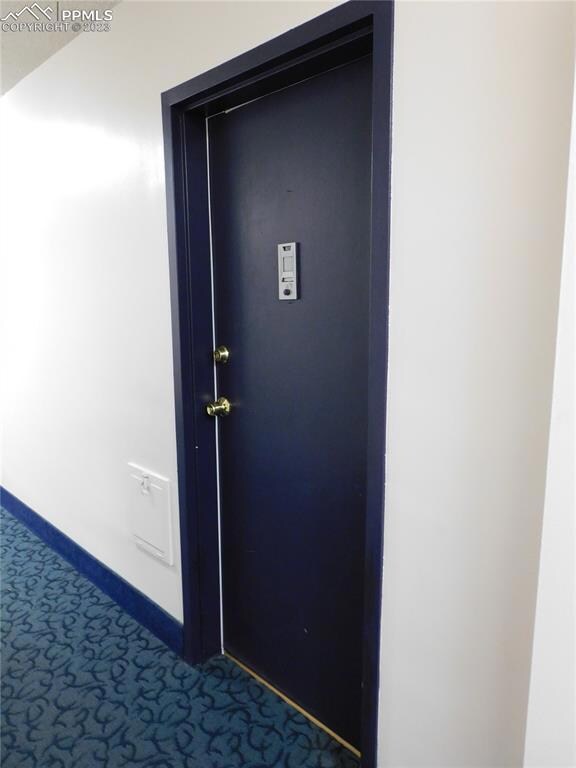 Entrance door to conco