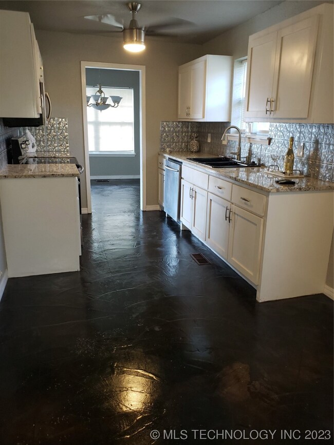 Updated kitchen.