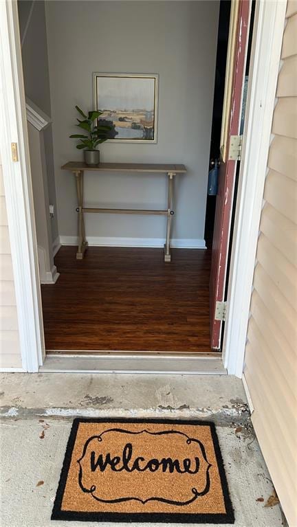 View of property entrance