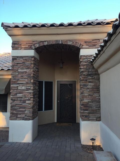 Custom rock work