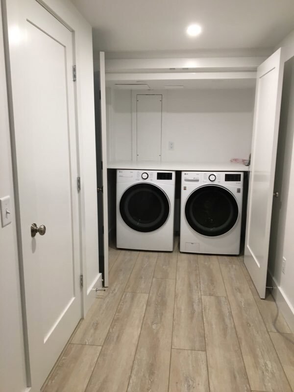 Renovations for Lower Level Laundry Room