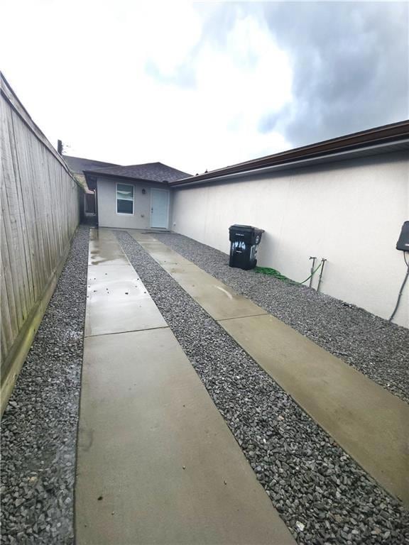 unit behind fence