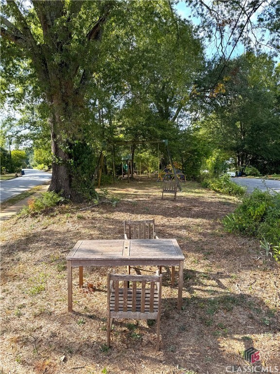 The park across the street