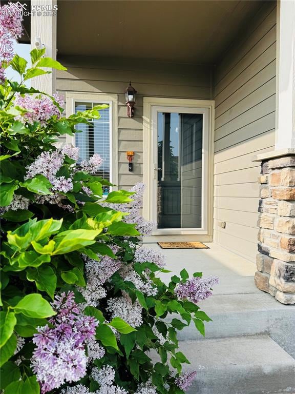 Covered front patio