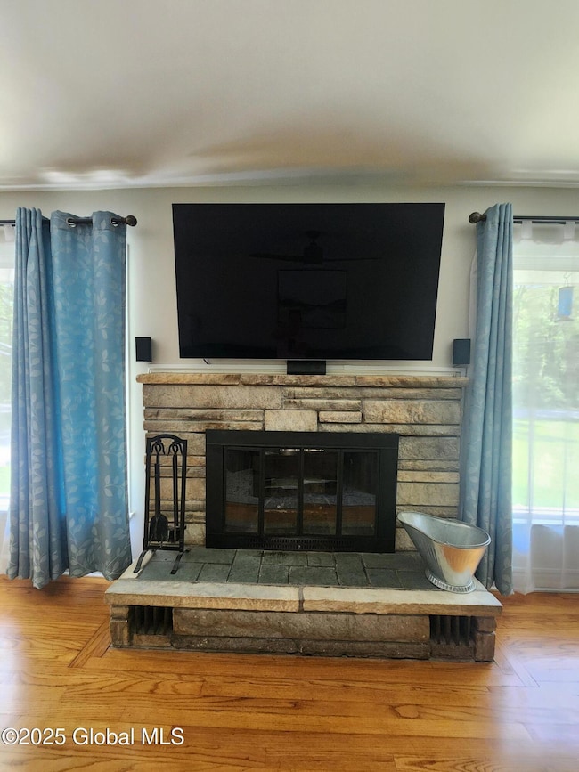 Wood Fireplace