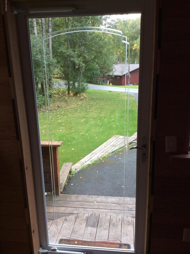 Glass door