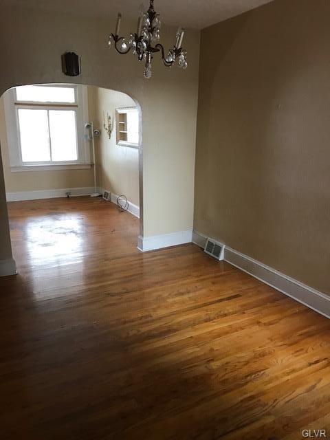 Dining room & Living room hardwood floors