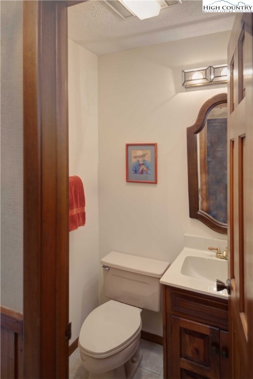 Main floor half bath.