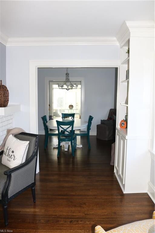 Living room looking into dining room, family room and sun room