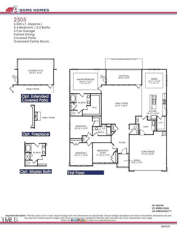 2505 Floor Plan 2