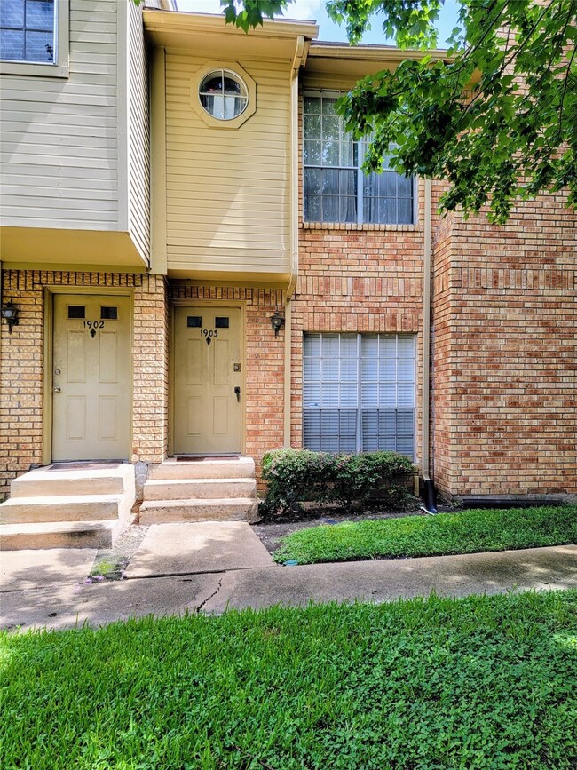 View of your cozy front entrance