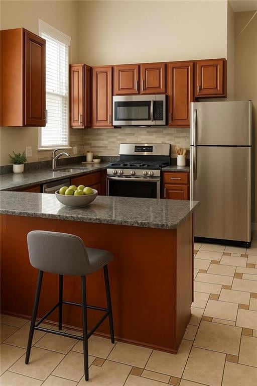 Staged Kitchen