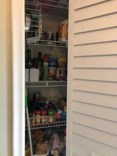 Hall closet, storage or pantry or both