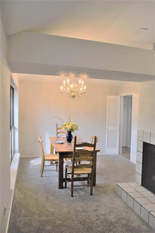 Dining room off the kitchen could be converted to 