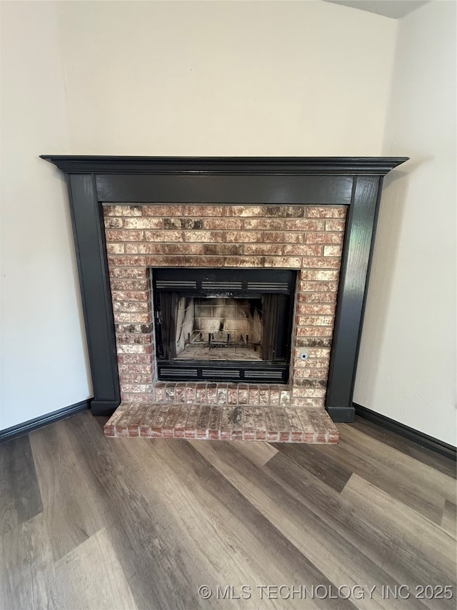 corner fireplace