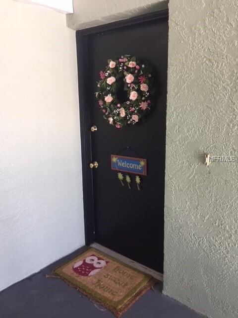 Colorful front door