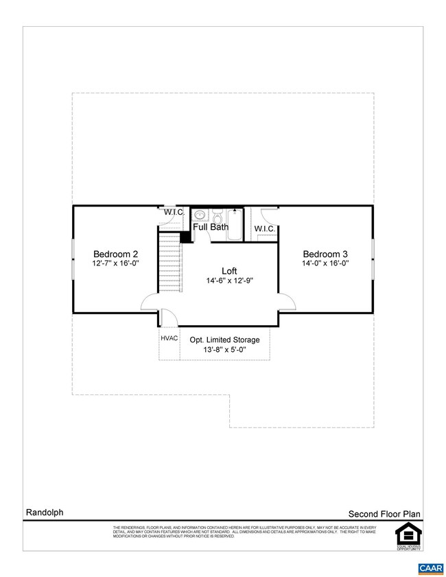 2nd Floor Standard Plan