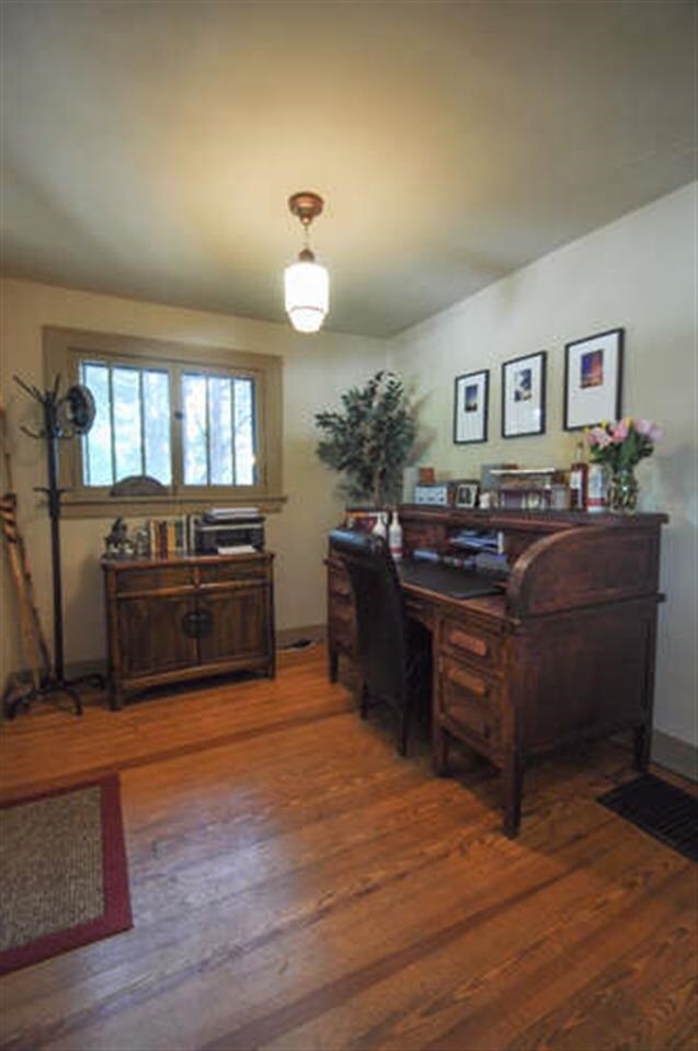 Seller uses this space as a small office.