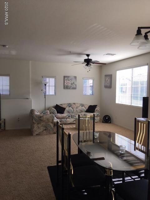 View of Living and Dining Area