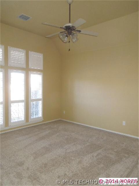 New carpet in front bedroom/office